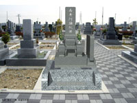 お墓のカラー合成１