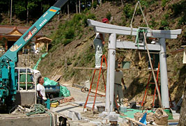 兵庫県　八阪神社写真