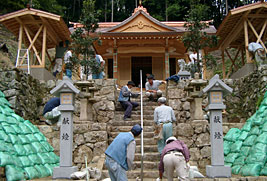 兵庫県　八阪神社写真